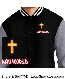 ANTI WORLD Varsity Jacket Design Zoom